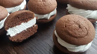 Шоколадный ЗЕФИРОСЕНДВИЧ🍩ПРОСТОЙ РЕЦЕПТ🍩 chocolate sandwich with zephyr