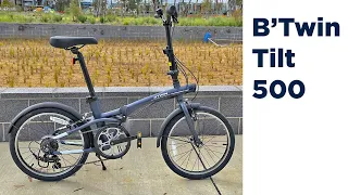 B'Twin Tilt 500 - Folding Bike 20"