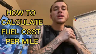 How To Calculate Your Fuel Cost Per Mile | Box Truck Ant