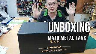 Unboxing MATO ALL METAL Tiger 1 RC Tank