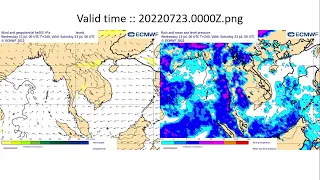 คลิปการวิเคราะห์ลักษณะอากาศและคลื่นลม วันที่ 13 กรกฎาคม 2565 เวลา 20.00 น.