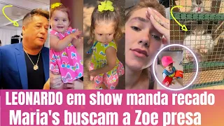 LEONARDO EM SHOW MANDA RECADO 😱 MARIA FLOR E MARIA ALICE BUSCAM A ZOE 🤣 VIRGÍNIA FONSECA e Zé Felipe