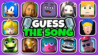GUESS WHO'S SINGING 💖🎶🌟 Salish Matter, Lay Lay, MrBeast, #guessmemesong #memesong  #guessthesong