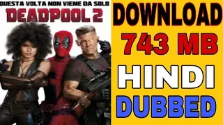 Download DEADPOOL 2 hindi dubbed 720p Full HD || Direct link in Description