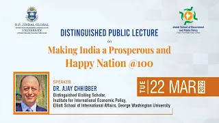 Making India a Prosperous and Happy Nation @100