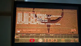 Quake Clickboom 68060@100Mhz CV64/3D 320x200x15bit Demo1 (A4000)