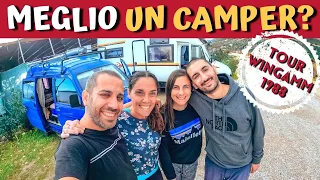 VIVERE IN UN CAMPER DEGLI ANNI '80 🌎 Pro e contro || TOUR Wingamm Oasi 580