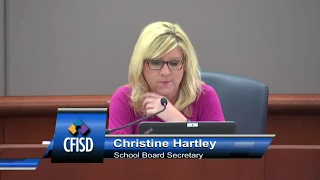 Board Meeting March 5, 2018