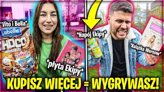 KTO KUPI WIĘCEJ PRODUKTÓW YOUTUBERÓW W GODZINĘ WYGRYWA!