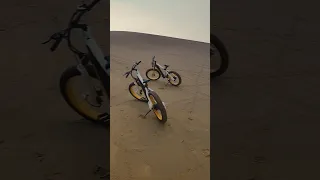 cycle in the desert