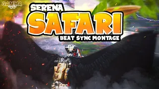 Serena - Safari Best BGMI Beat Sync Montage| I Am Devil of my World Pubg Mobile Montage| Road to 2k