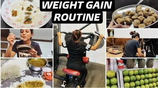 My MUSCLE / WEIGHT  💪 Gain Routine ✨ Healthy & Realistic Meals for everyone 😋