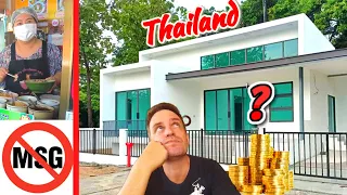 How Much For This Modern 3 Bedroom House In THAILAND ?  ┃ Ordering Food With No MSG In THAI.