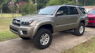 Lifted Toyota 4runner walkaround.