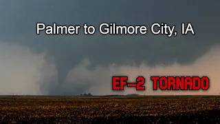 Life Cycle of a Tornado - Palmer/Gilmore City, Iowa EF-2 - 4/12/22