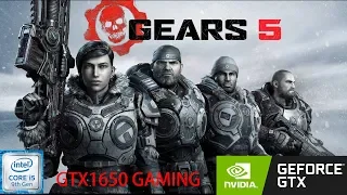 GEARS 5 | GTX1650 | i5 9300h | HP PAVILION 15 (2019 EDITION)  | GTX1650 GAMING