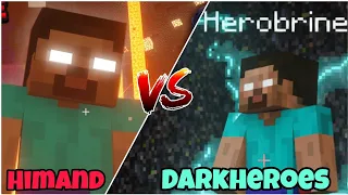 Darkheroes S3 HEROBRINE 😈 VS Himland HEROBRINE [ Darkheroes Season 3]..