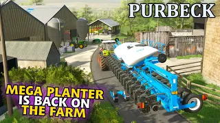 WHAT IS THE MEGA PLANTER GOING TO PLANT? | Purbeck | FARMING SIMULATOR 22 - Episode 16