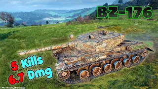 BZ-176 - 5 Frags 6.7K Damage by player _C_H_R_I_S_S_