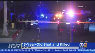 Boy, 15, Fatally Shot Outside Pomona Apartment Building