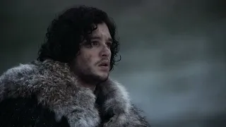 GoT - Jon Snow See The Wall For First Time 😧
