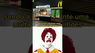 Por Que Ronald McDonald sumiu dos comerciais do McDonald's? #shorts #short  #curiosidades