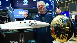 Branson's Virgin Galactic Becomes First Space-Tourism Company to Go Public