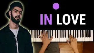 MiyaGi & Эндшпиль – In Love (feat. Kadi) ● караоке | PIANO_KARAOKE ● + НОТЫ & MIDI