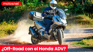 🙆🏻‍♂️ ¡Al límite con el Honda ADV 350 2022! 😎 | Prueba en ruta / 4K / motos.net