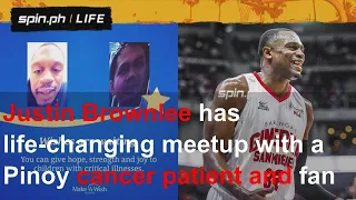 Justin Brownlee has life-changing meetup with a Pinoy cancer patient and fan