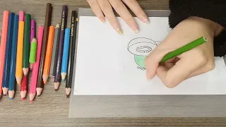Chia sẻ cách tô màu cho hình ảnh bức tranh quả kiwi