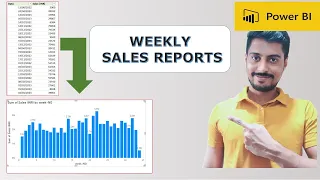 Transforming Daily Sales Data into Weekly Sales Reports with Power BI
