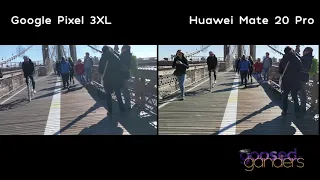 Comparing the Huawei Mate 20 Pro and Google Pixel 3XL