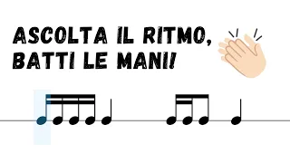 Ritmi di base FACILI - Livelli 4 e 5 (per principianti) 👂🎵👏🏻