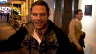 WWE Jeff Hardy Singing in NYC