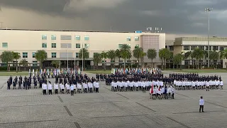 [NPCC Annual Parade 2024] Parade Segment: Contingents Marching In and Salute of Colours