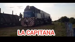 "La Capitana" LOCOMOTORA 7903 x Ibicuy Entre Ríos Urquiza Cargas Trenes Argentinos Cargas 16-01-2022