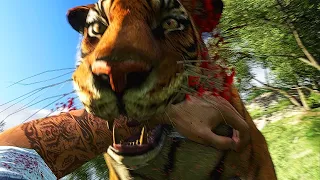 Far Cry 3 All Animals Attack & Bite animation