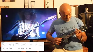 Learn Bohemian Rhapsody (Queen) Ukulele full Cover and Tutorial by Nicola Petruccelli