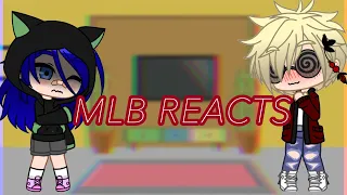 MLB reacts to AMV || Adrienette || miraculous ladybug || Gacha club