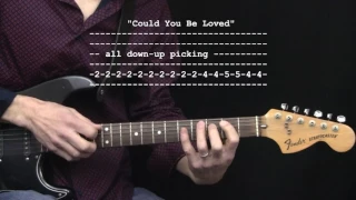 "Could You Be Loved" by Bob Marley : 365 Riffs For Beginning Guitar !!