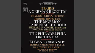 A German Requiem, Op. 45: I. Blessed are they that mourn (2023 Remastered Version)