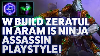 Zeratul MotN - W BUILD ZERATUL IN ARAM IS NINJA ASSASSIN PLAYSTYLE! - ARAM INDUSTRIAL DISTRICT