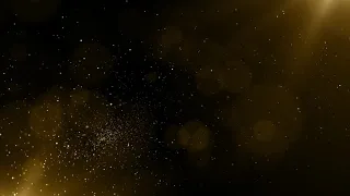 Particles gold event awards trailer titles cinematic concert stage background loop