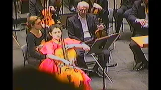 11-yr old Han-Na Chang plays Dvorak Cello Concerto 2nd Movement (1994)