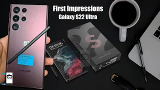 Samsung Galaxy S22 Ultra - First Impressions!!