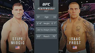 Stipe Miocic Vs. Isaac Frost : UFC 4 Gameplay (Legendary Difficulty) (AI Vs AI) (PS5)