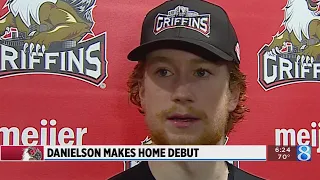Danielson makes Griffins home debut
