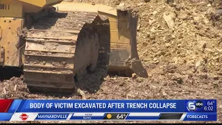 Body of victim recovered after trench collapse in South Knox County