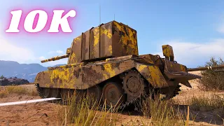 FV4005 Stage II  10K Damage 5 Tanks Destroyed - World of Tanks Replays